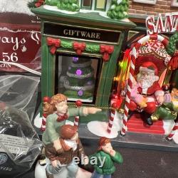 DEPT 56 Christmas in the City Visiting Santa At Finestrom's #59243 Retired VTG