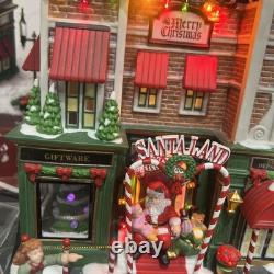 DEPT 56 Christmas in the City Visiting Santa At Finestrom's #59243 Retired VTG