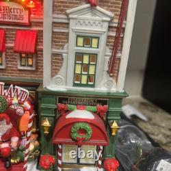 DEPT 56 Christmas in the City Visiting Santa At Finestrom's #59243 Retired VTG