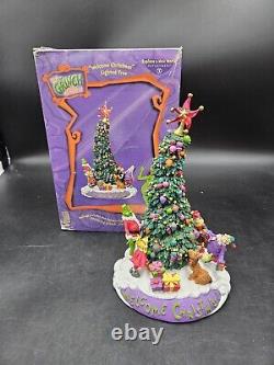 DEPT 56 DR SEUSS THE GRINCH STOLE CHRISTMAS Welcome Christmas! Lighted Tree