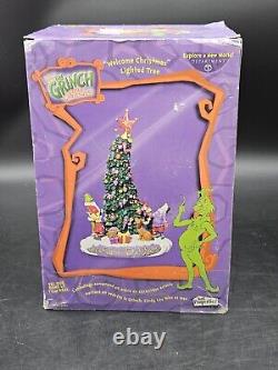 DEPT 56 DR SEUSS THE GRINCH STOLE CHRISTMAS Welcome Christmas! Lighted Tree