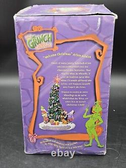 DEPT 56 DR SEUSS THE GRINCH STOLE CHRISTMAS Welcome Christmas! Lighted Tree