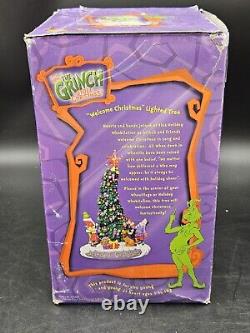 DEPT 56 DR SEUSS THE GRINCH STOLE CHRISTMAS Welcome Christmas! Lighted Tree