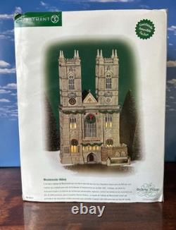 DEPT 56 Dickens WESTMINSTER ABBEY! London, Royalty, Cathedral, Church