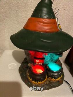 DEPT 56 HALLOWEEN WITCH HOLLOW THREE WITCHES CAULDRON HAUNT 4030758. SOLID. Used