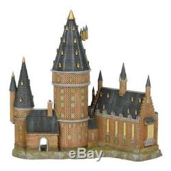 DEPT 56 HARRY POTTER Village Bundle HOGWARTS Great Hall & Tower/WAND SHOP/HUT