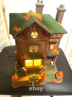 DEPT 56 Halloween MONSTER MASH PARTY HOUSE 6000659 HAS LIGHT & MUSIC SONG
