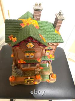 DEPT 56 Halloween MONSTER MASH PARTY HOUSE 6000659 HAS LIGHT & MUSIC SONG