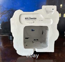 DEPT 56 Halloween MORDECAI MANSION! Haunted, Spooky, Scary, Sounds! Cool lights