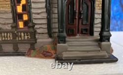 DEPT 56 Halloween MORDECAI MANSION! Haunted, Spooky, Scary, Sounds! Cool lights