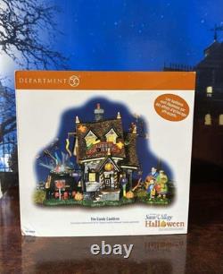 DEPT 56 Halloween THE CANDY CAULDRON! Perfect, Complete with 5 worms and 2 signs