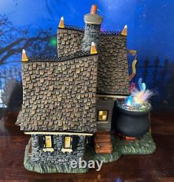 DEPT 56 Halloween THE CANDY CAULDRON! Perfect, Complete with 5 worms and 2 signs