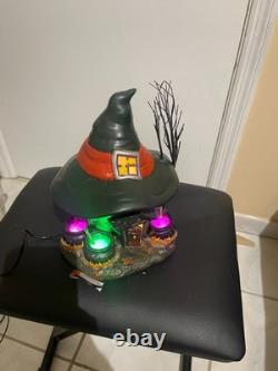DEPT 56 Halloween Three Witches Cauldron Haunt Witch Hollow RETIRED 4030758