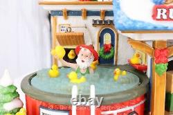 DEPT 56 North Pole Series RUBBER DUCK FACTORY Lighted #799920 2007 NIB RARE