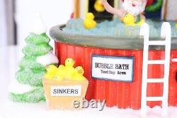DEPT 56 North Pole Series RUBBER DUCK FACTORY Lighted #799920 2007 NIB RARE