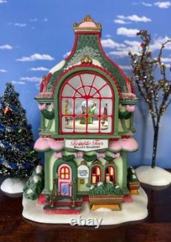 DEPT 56 North Pole TWINKLE TOES BALLET ADADEMY! Dance, Elves, Elf, Christmas