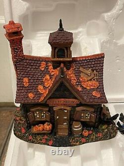 DEPT 56 RARE HALLOWEEN LEGENDS OF SLEEPY HOLLOW SCHOOL See Condition