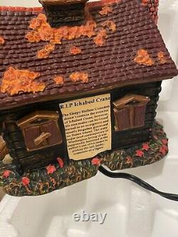 DEPT 56 RARE HALLOWEEN LEGENDS OF SLEEPY HOLLOW SCHOOL See Condition