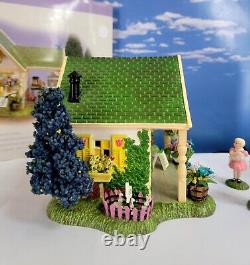 DEPT 56 Snow Village Easter LILY'S NURSERY & GIFTS! Flowers, Kids, Excellent