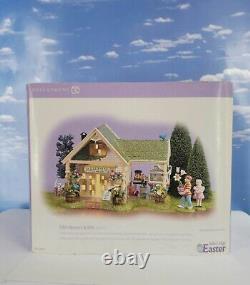 DEPT 56 Snow Village Easter LILY'S NURSERY & GIFTS! Flowers, Kids, Excellent
