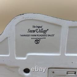 DEPT 56 Snow Village HARVEST FARM ROADSIDE SALES! Please READ
