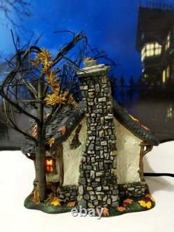 DEPT 56 Snow Village Halloween DEEP WOODS HAUNT! Spooky, Creepy, Hermit, Rare