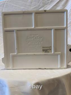 DEPT 56 Snow Village MCDONALD'S RESTAURANT Lighted Sign + RONALD +THREE Figures