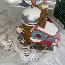 DEPT 56- THE CHRISTMAS CANDY MILL NORTH POLE SERIES #56762 with MOVING WINDMILL