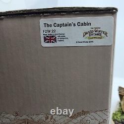 David Winter Captain's Cabin / Captain Cabin COA & Box FDW 22 2005 Collector's