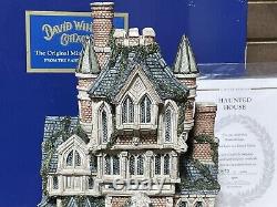 David Winter Cottage 14 HAUNTED HOUSE Limited Edition # 1570 withBox & COA 1996