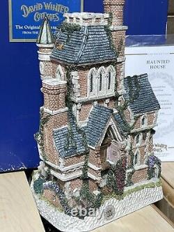 David Winter Cottage 14 HAUNTED HOUSE Limited Edition # 1570 withBox & COA 1996