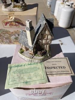 David Winter Cottages Lot of 10 with Boxes & COAs on most