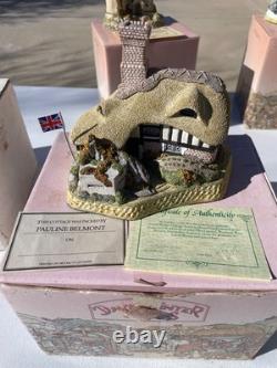 David Winter Cottages Lot of 10 with Boxes & COAs on most