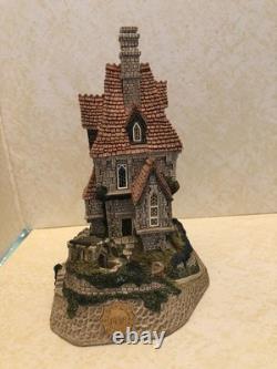 David Winter The House of Usher Haunted House w Key&Box D1035 COA