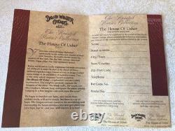 David Winter The House of Usher Haunted House w Key&Box D1035 COA