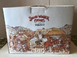 David Winter The House of Usher Haunted House w Key&Box D1035 COA