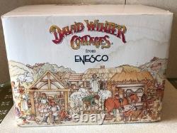 David Winter The House of Usher Haunted House w Key&Box D1035 COA