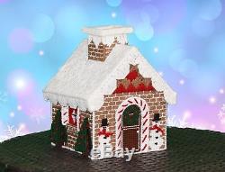 Decorative Gingerbread House Plastic Canvas