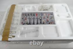 Deluxe Kirkland Signature 37 Pc Porcelain Lighted Christmas Village & Train NEW