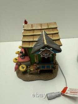 Depart 56 Jimmy Buffet Margaritaville Lost Shaker Of Salt Plays Music Lights EUC