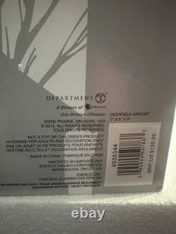 Depart 56 Set Of 2 Deerfield Airport & Flying Home For Christmas HTF