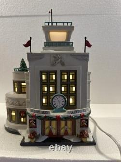 Depart 56 Set Of 2 Deerfield Airport & Flying Home For Christmas HTF