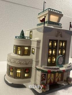 Depart 56 Set Of 2 Deerfield Airport & Flying Home For Christmas HTF