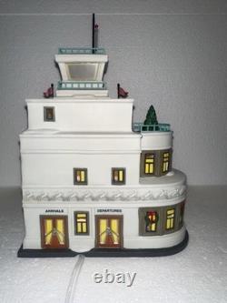 Depart 56 Set Of 2 Deerfield Airport & Flying Home For Christmas HTF