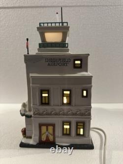 Depart 56 Set Of 2 Deerfield Airport & Flying Home For Christmas HTF