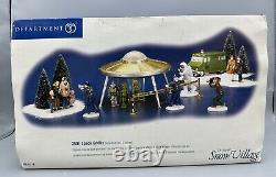 Department 56 2001 SPACE ODDITY NASA Martians Aliens Spaceship-Village SEE PICS