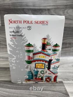 Department 56 4050964 North Pole Series North Pole Licorice Works Rare Retired