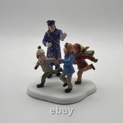 Department 56 A Christmas Story Policeman With Boys In Box