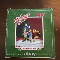 Department 56 A Christmas Story, Policeman With Boys. Mint Condition