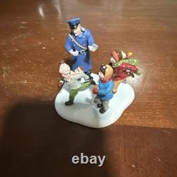 Department 56 A Christmas Story, Policeman With Boys. Mint Condition
